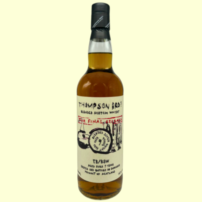 TB/BSW Blended Scotch Whisky, 9 Years Old, 70CL, 45% ABV - The Final Batch - RRP £50